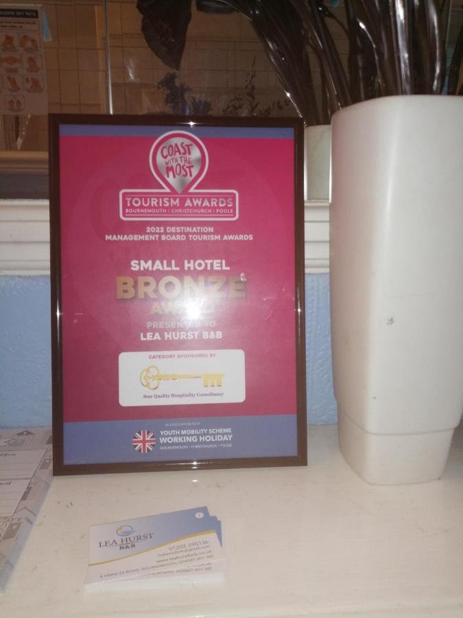 Lea Hurst B & B Bournemouth Dış mekan fotoğraf